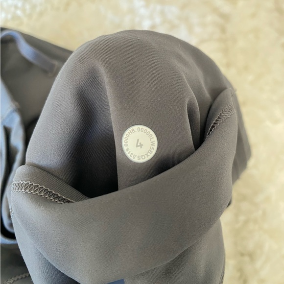 Lululemon Fast and Free 7/8 Gray - 4 - Picture 5 of 5